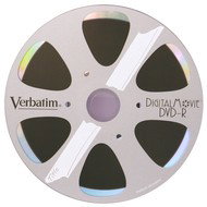 DVD-R médium VERBATIM 4,7GB 4x speed Digital Movie, balení 5ks v krabičce - -