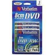 Verbatim DVD-RW 2x, MINI 8cm 3pcs in SLIM box - Media