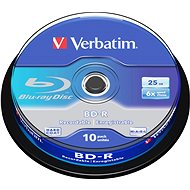 Verbatim BD-R 25GB 6x, 10pcs cakebox - Media
