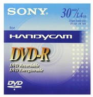 DVD-R 8cm médium Sony 1.4GB/ 30minut, balení v krabičce - -