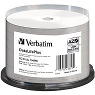 VERBATIM CD-R 80 52 x PRINT. Wide Silver Inkjet spindl 50 Stück - Medien