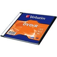 VERBATIM DVD-R AZO 4.7GB, 16x, Slim Case 100pcs - Media