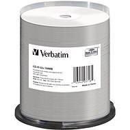 VERBATIM CD-R DataLifePlus 700MB, 52x, thermal printable, spindle 100 db - Média