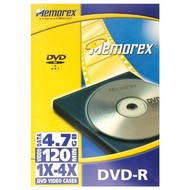 DVD-R médium MEMOREX 4.7GB 4x speed, balení v DVD krabičce - 
