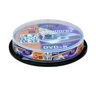 DVD+R médium MEMOREX 4.7GB 4x speed, balení 10 kusů cakebox - 