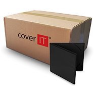 COVER IT doboz: 1 VCD 5,2 mm vékony fekete - karton 200db - CD/DVD tok