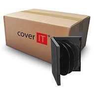 COVER IT Box: 8 DVD 27mm Black - Carton 50pcs - CD/DVD Case