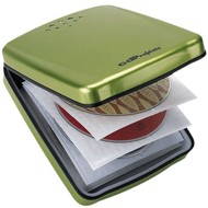 Targus Steel Case - luxusní zelený (green) kovový zásobník na 24 kusů CD-R/RW/DVD médií - -