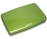 Targus Steel Case - luxusní zelený (green) kovový zásobník na 56 kusů CD-R/RW/DVD médií - -