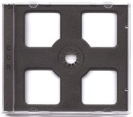 CD krabička na 2ks - černá (black), 10mm - -