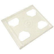 CD krabička na 2ks - čirá (transparent), 10mm - -