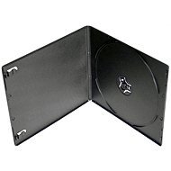 Box für 1 Stück - schwarz, 10mm, 10er Pack - CD-Hülle