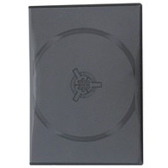 DVD krabička na 1ks - černá (black), 14mm - -