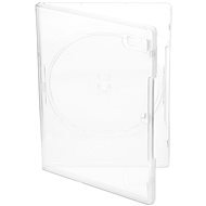 COVER IT Case for 1 Disc - Clear (Transparent), 14mm, 10pcs/pack - CD/DVD Case