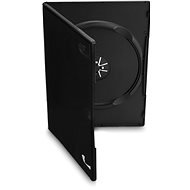 COVER IT Case for 1 Disc, Black, 9mm, 10pcs/pack - CD/DVD Case