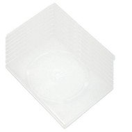 Vékony doboz 1db - tiszta (átlátszó), 9 mm-es, 10pack - CD/DVD tok