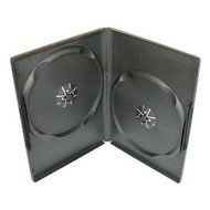DVD krabička slimULTRA na 2ks - černá (black), 7mm - -
