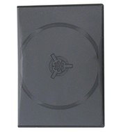 DVD krabička na 3ks - černá (black), 14mm - -