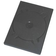 DVD krabička na 4ks - černá (black), 14mm - -