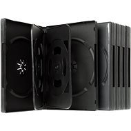 Škatuľka na 6 ks - čierna, 24 mm, 5 kusov - Obal na CD/DVD