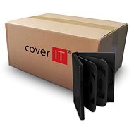 Box of 6 pieces - black, 24mm - CD/DVD Case