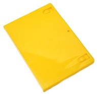 DVD krabička na 1 DVD HQ - žlutá (yellow) - -