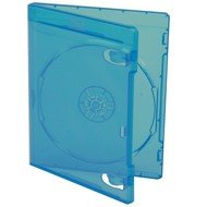 Box auf Blu-ray-Medien blau - CD-Hülle