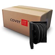 COVER IT Box:10 DVD 33 mm schwarz - 50 Stück Packung - CD-Hülle
