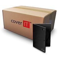 COVER IT box:1 DVD 14mm Black - Carton 100ks - CD/DVD Case