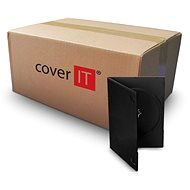 COVER IT box: 1 DVD 9mm Slim Black - Carton 100pcs - CD/DVD Case