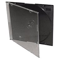 Slim CD case for 1pc - black, 5.2mm, pack of 25 pieces - CD/DVD Case