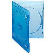 COVER IT Blu-ray Media Case for 2 Discs, Blue, 10pcs/pack - CD/DVD Case