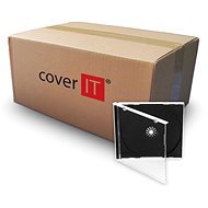 COVER IT 10mm-es CD/DVD tartó+ tálca - 200 db-os kartondoboz - CD/DVD tok