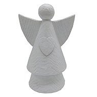 GOBA Christmas decoration - ceramic angel, white, 26 cm - Christmas Decoration