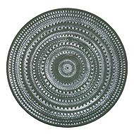 GOBA Decorative plate - wooden, green 40cm - Plate