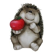 Hedgehog with apple big 14 cm - Decoration