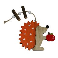 Goba Hanging hedgehog orange - Decoration