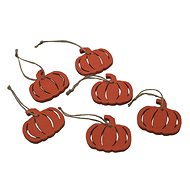 Goba Hanging pumpkins 6 pcs - 5 cm - Decoration