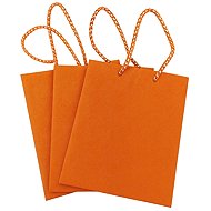 GOBA Glitter M, orange, 3 pcs - Gift Bag