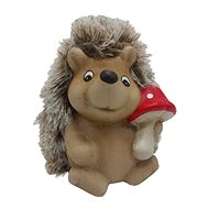 Hedgehog with sponge 15 cm - Decoration