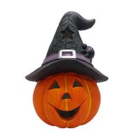 Gobo Ceramic pumpkin in hat 13 cm - Decoration