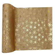 Goba Velvet runner with flakes, gold 28 cm × 3 m - Runner