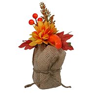 Gobo Pumpkin in jute 23 cm - Decoration