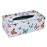 Tin box for tissue Butterflies - Tissue Box
