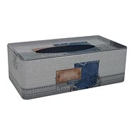 Tin box for tissue Denim - Tissue Box