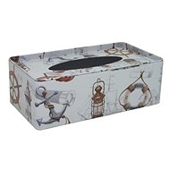 Tin box for tissue Nautical New - Tissue Box