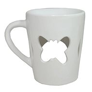 Aroma lamp white mug butterfly - Aroma Lamp