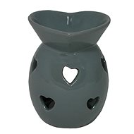 Aroma lamp hearts ceramic grey - Aroma Lamp