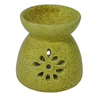 Aroma lamp flower ceramic yellow - Aroma Lamp
