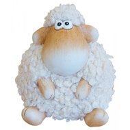GOBA Easter decoration - Ceramic sheep, 11 × 10 cm - Easter Decoration